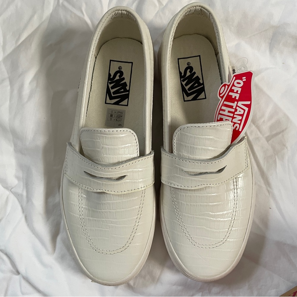 Vans Style 53 Patent Croc Slip Ons BNIB